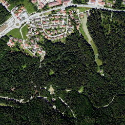Bad Heilbrunn map(satellite map)