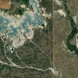 McKenzie County map(satellite map)