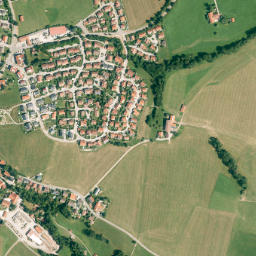 Betzigau map(satellite map)