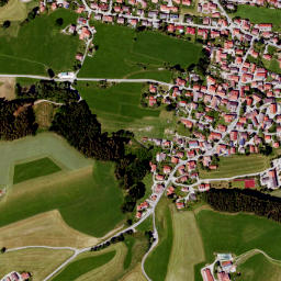 Bernbeuren map(satellite map)