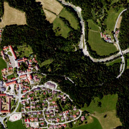 Rottenbuch map(satellite map)