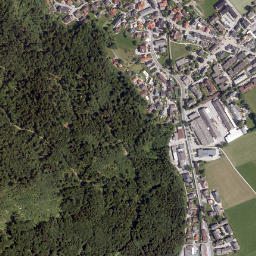 Grödig map(satellite map)