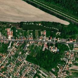 Szőny map(satellite map)