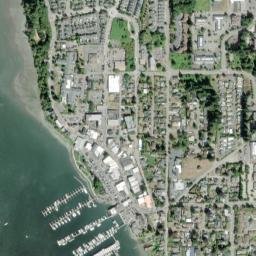 Poulsbo map(satellite map)