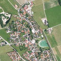 Flintsbach map(satellite map)