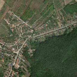 Mogyorósbánya map(satellite map)