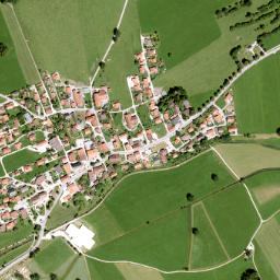 Schleching map(satellite map)