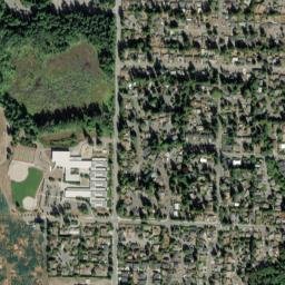 Inglewood-Finn Hill map(satellite map)