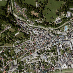 Bad Ischl map(satellite map)