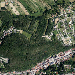 Forchtenstein map(satellite map)