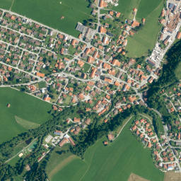 Görisried map(satellite map)