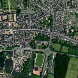 La Flèche map(satellite map)