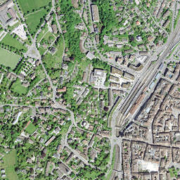 Schaffhausen map(satellite map)