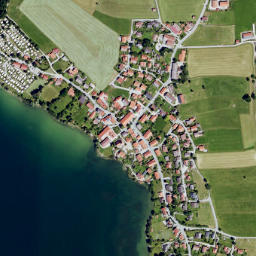 Riegsee map(satellite map)