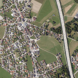 Oberalm map(satellite map)