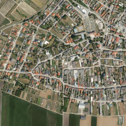 Pamhagen map(satellite map)