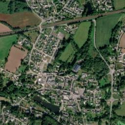 La Vraie-Croix map(satellite map)