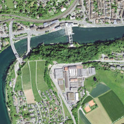 Bezirk Schaffhausen map(satellite map)