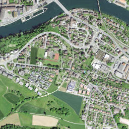 Feuerthalen map(satellite map)