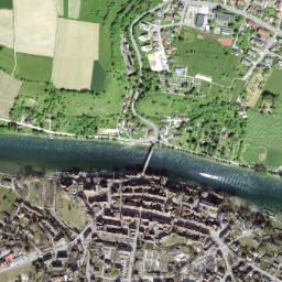 Diessenhofen map(satellite map)