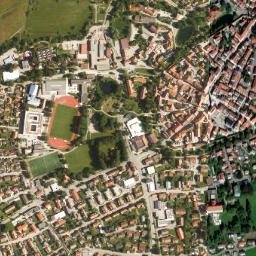Isny map(satellite map)