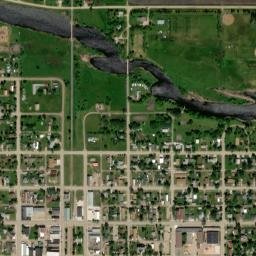 520 2nd Ave N New Rockford ND High Resolution Satellite Map