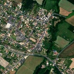 Poilly-lez-Gien map(satellite map)