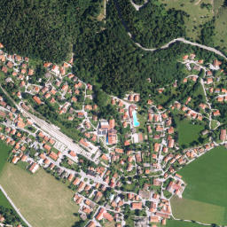 Bayrischzell map(satellite map)