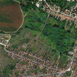 Piliscsév map(satellite map)