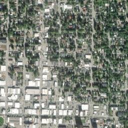 Coeur d'Alene map(satellite map)