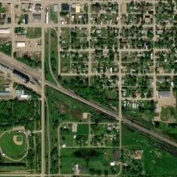 New Rockford map(satellite map)