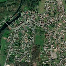Magny-Vernois map(satellite map)