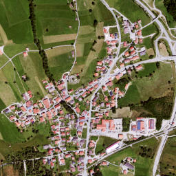 Saulgrub map(satellite map)