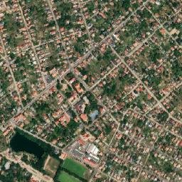 Erdőkertes map(satellite map)