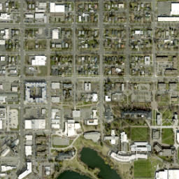 1001 North Van Gorp Place, Spokane, WA High Resolution Satellite Map