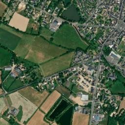 Champigné map(satellite map)