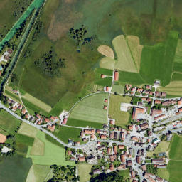Kochel map(satellite map)