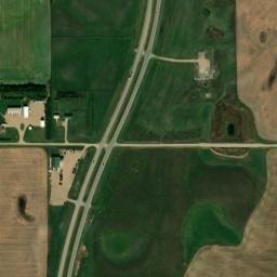 1690-1698 33rd Ave NW Garrison ND High Resolution Satellite Map