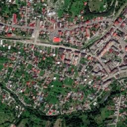 Borşa map(satellite map)