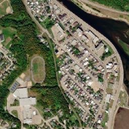 La Malbaie map(satellite map)