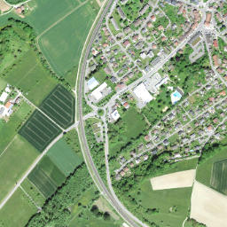 Jestetten map(satellite map)