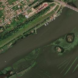 Poroszló map(satellite map)