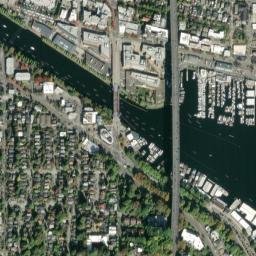 3401-3699 Aurora Avenue North Seattle WA High Resolution Satellite Map