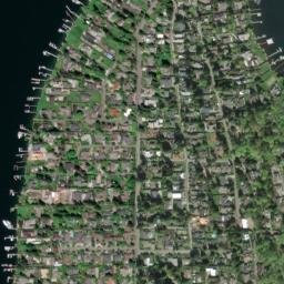Yarrow Point map(satellite map)