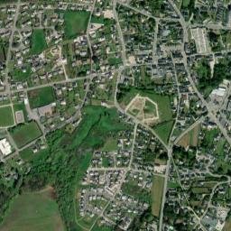 Erdeven map(satellite map)