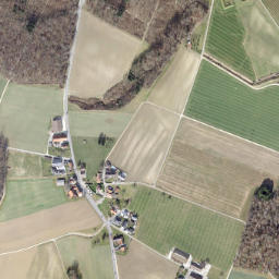 Kreuzlingen District map(satellite map)