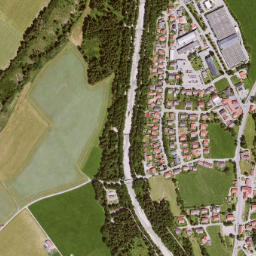 Halblech map(satellite map)