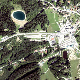 Semmering map(satellite map)