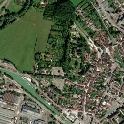 Montbard map(satellite map)