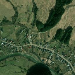 Comuna Frumosu map(satellite map)